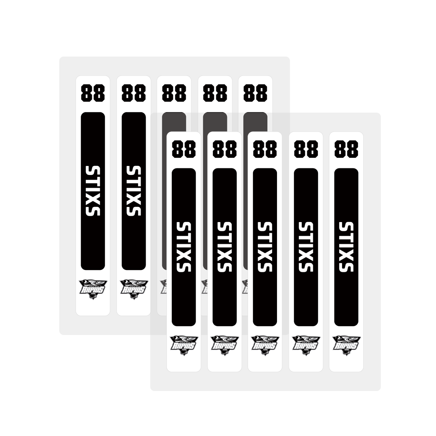 Custom Hockey Stick Stickers – Personal & Team Packs