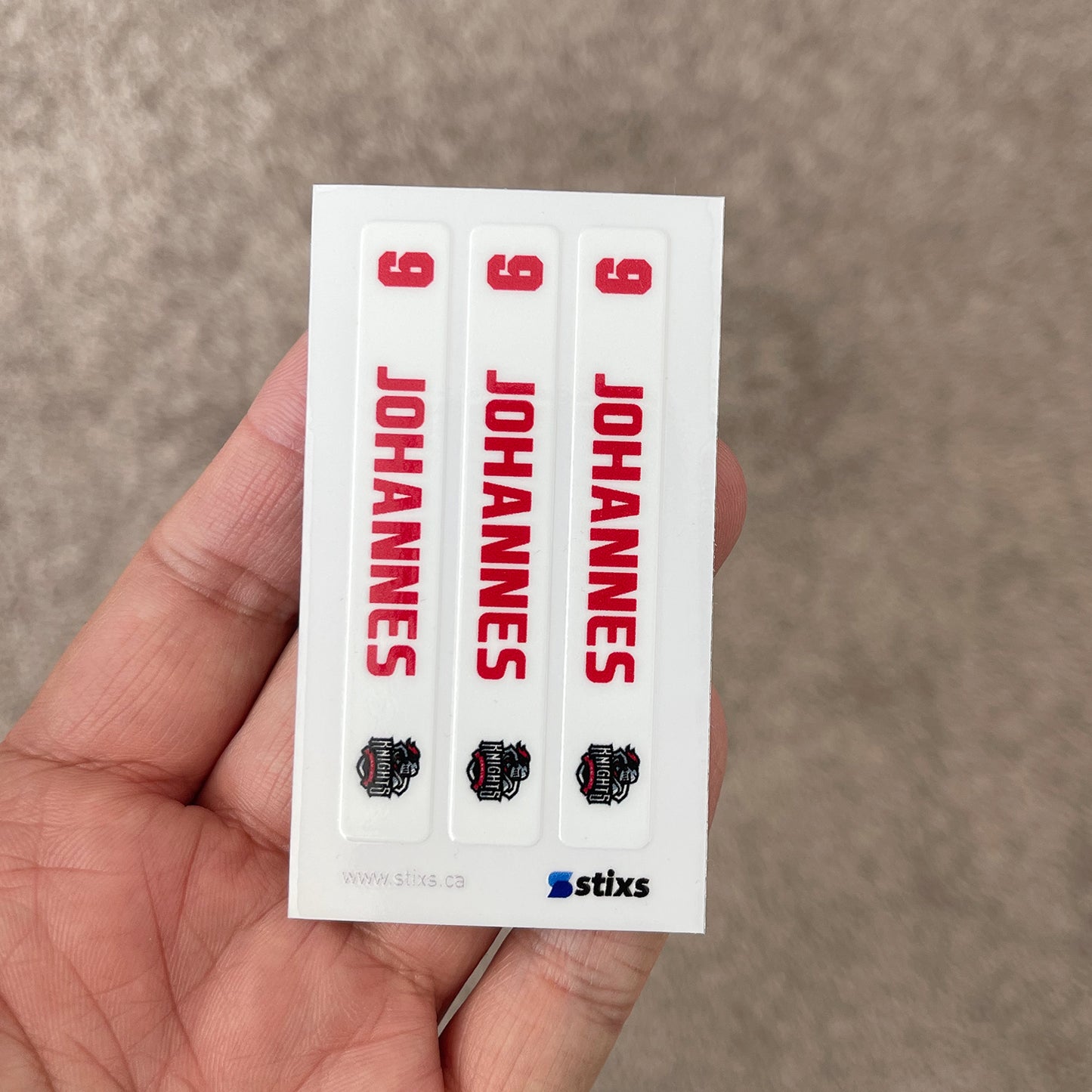 Custom Hockey Stick Stickers – Personal & Team Packs